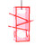Red Slide 'n' Treat Colourful Foraging Toy