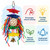 Crinkle Little Star Parrot Chew & Shredding Toy - Medium