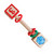 ABC Rattle Foot Toy for Parrots