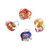 Medium Chain Link Rattle Parrot Foot Toys - Pack of 4