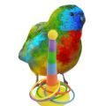 Scarlet Chested Parakeet Parrot Toys