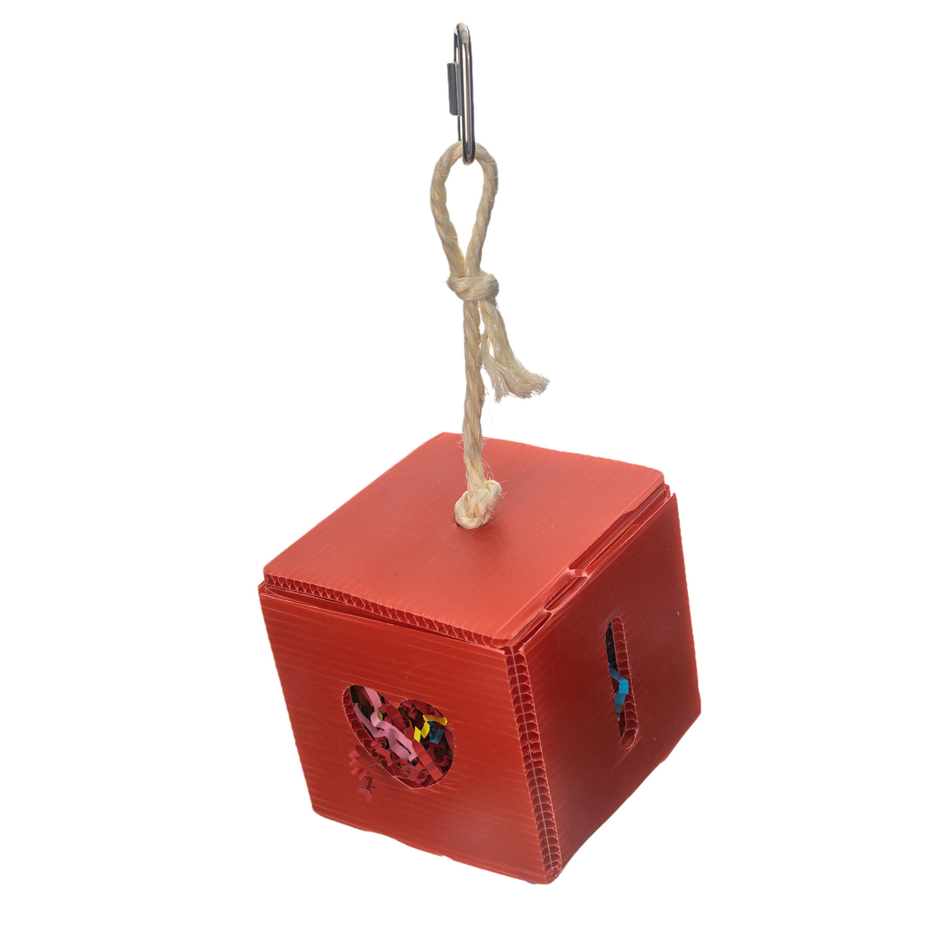 Foraging Cube - Fun Hanging Parrot Toy