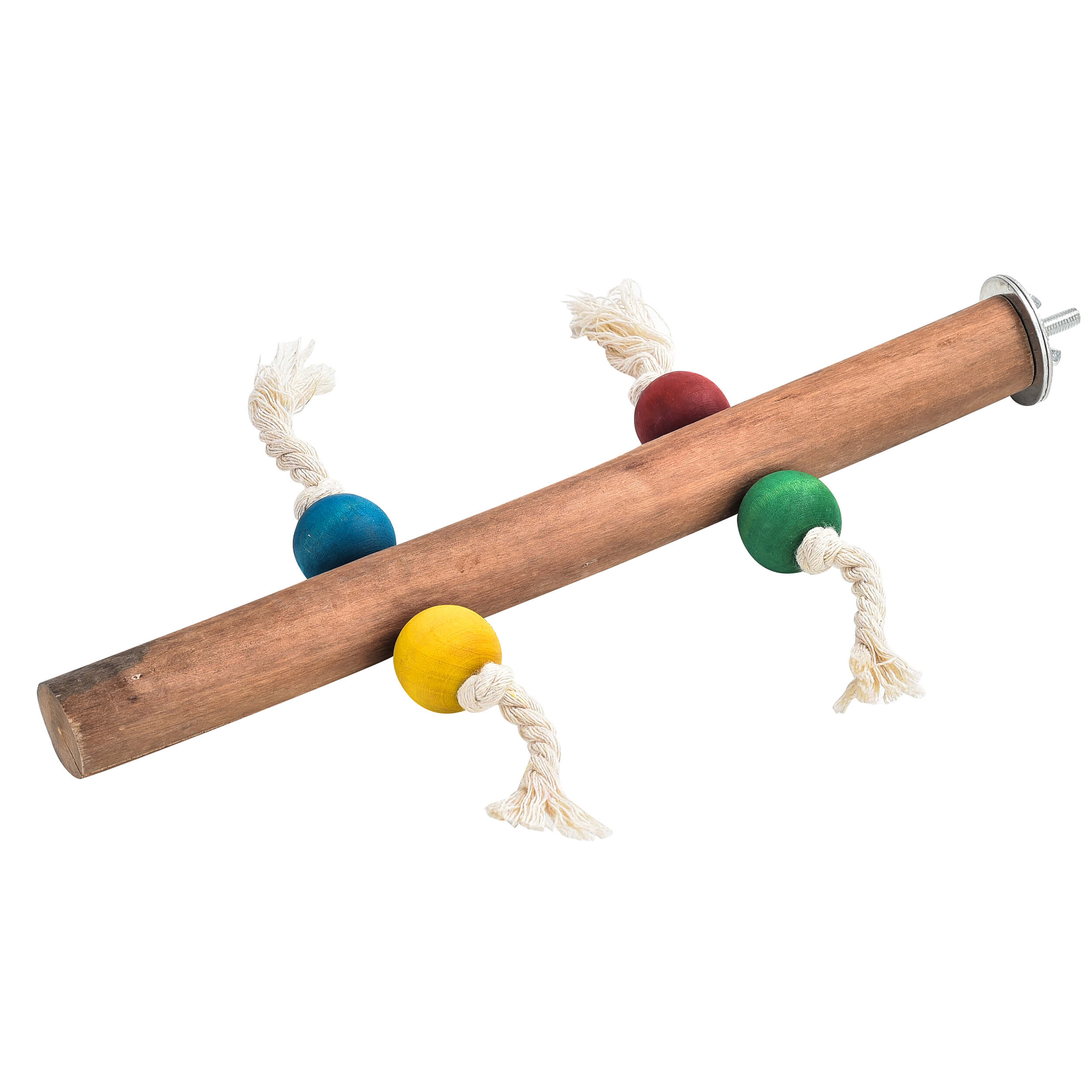 Hardwood Fun Time Parrot Perch