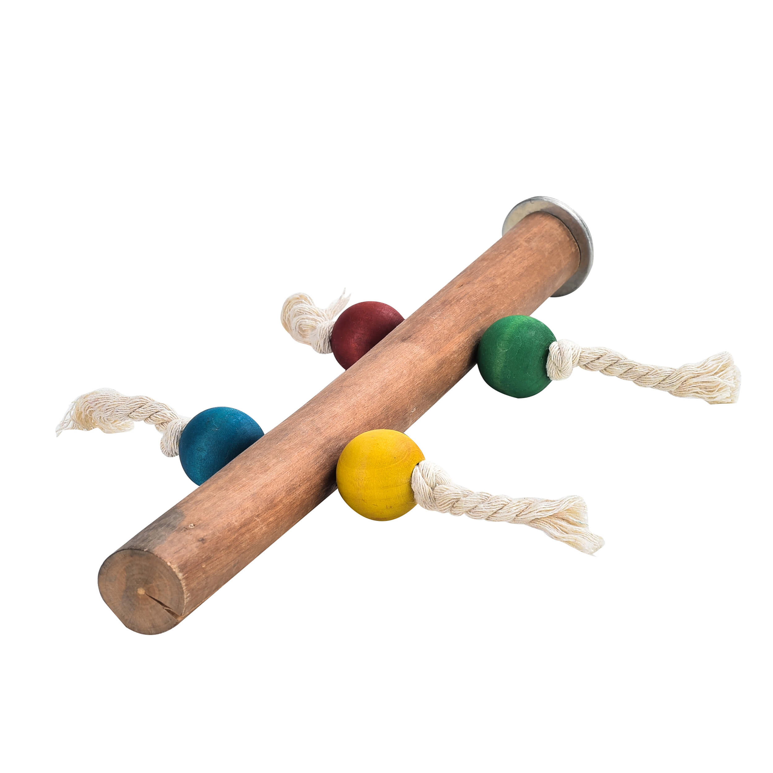Hardwood Fun Time Preening Parrot Perch
