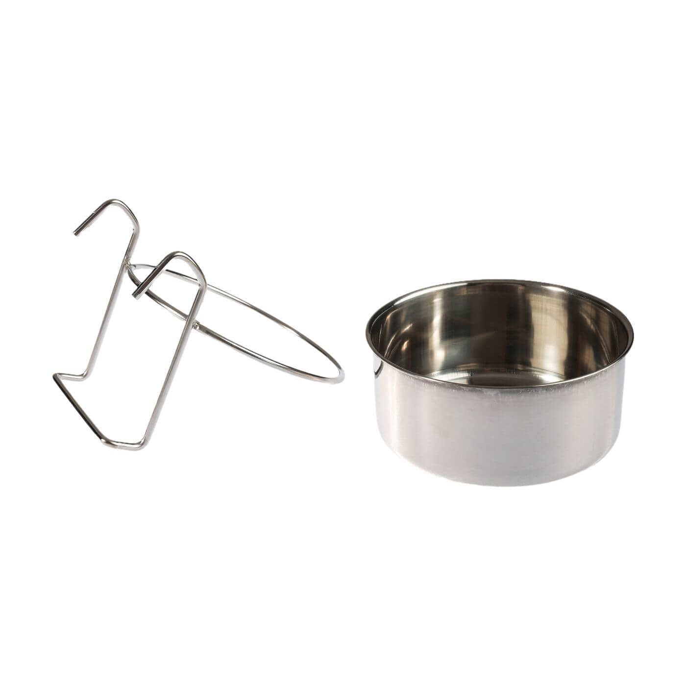 Stainless Steel Hanging Parrot Bowl