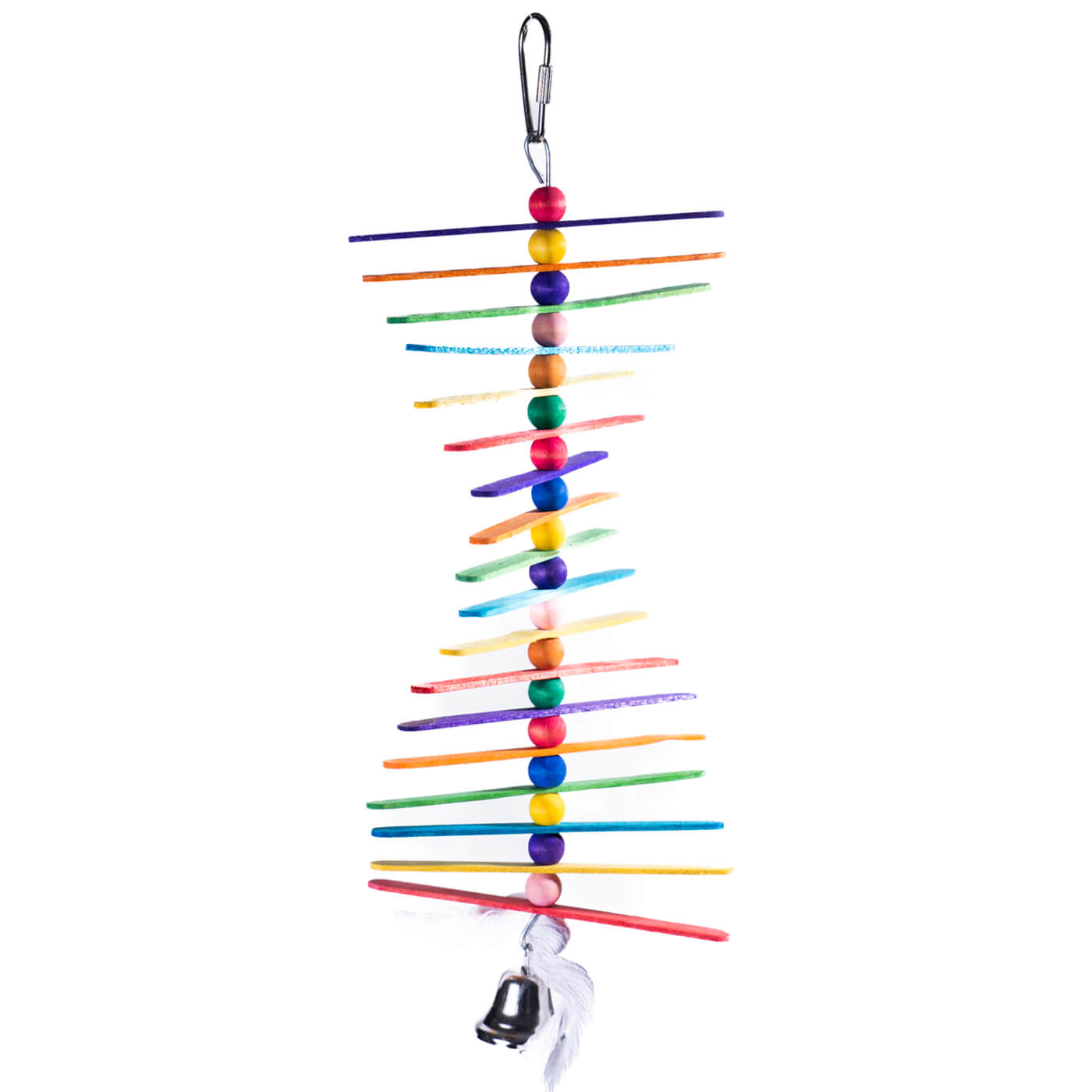 Popsicle Sticks Small Parrot Toy for Budgies & Lovebirds