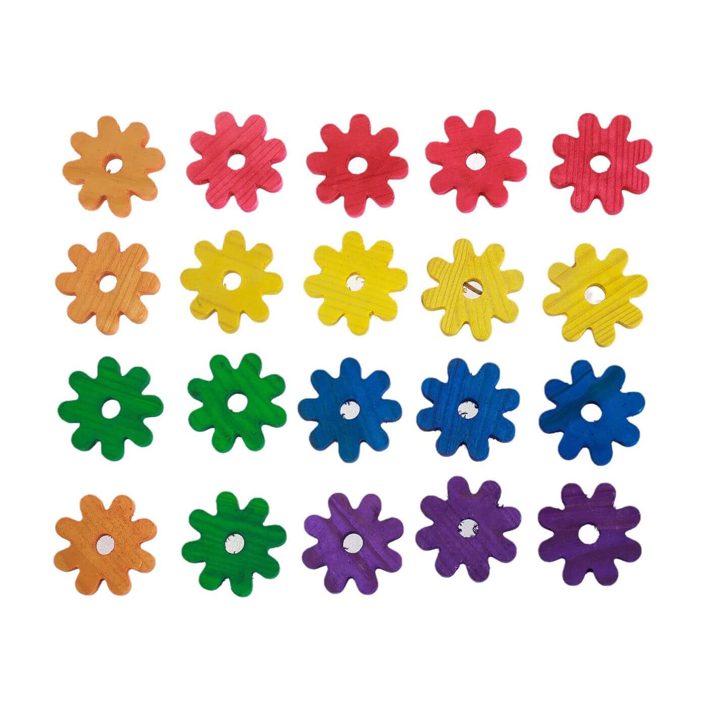 Large Pine Wood Daisies Bird Toy Making Pack