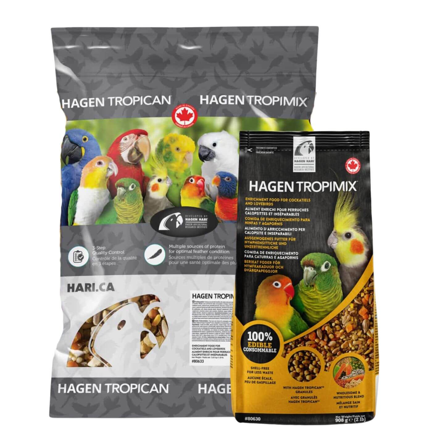Tropimix Formula Cockatiels and Lovebirds Food - 2 Sizes