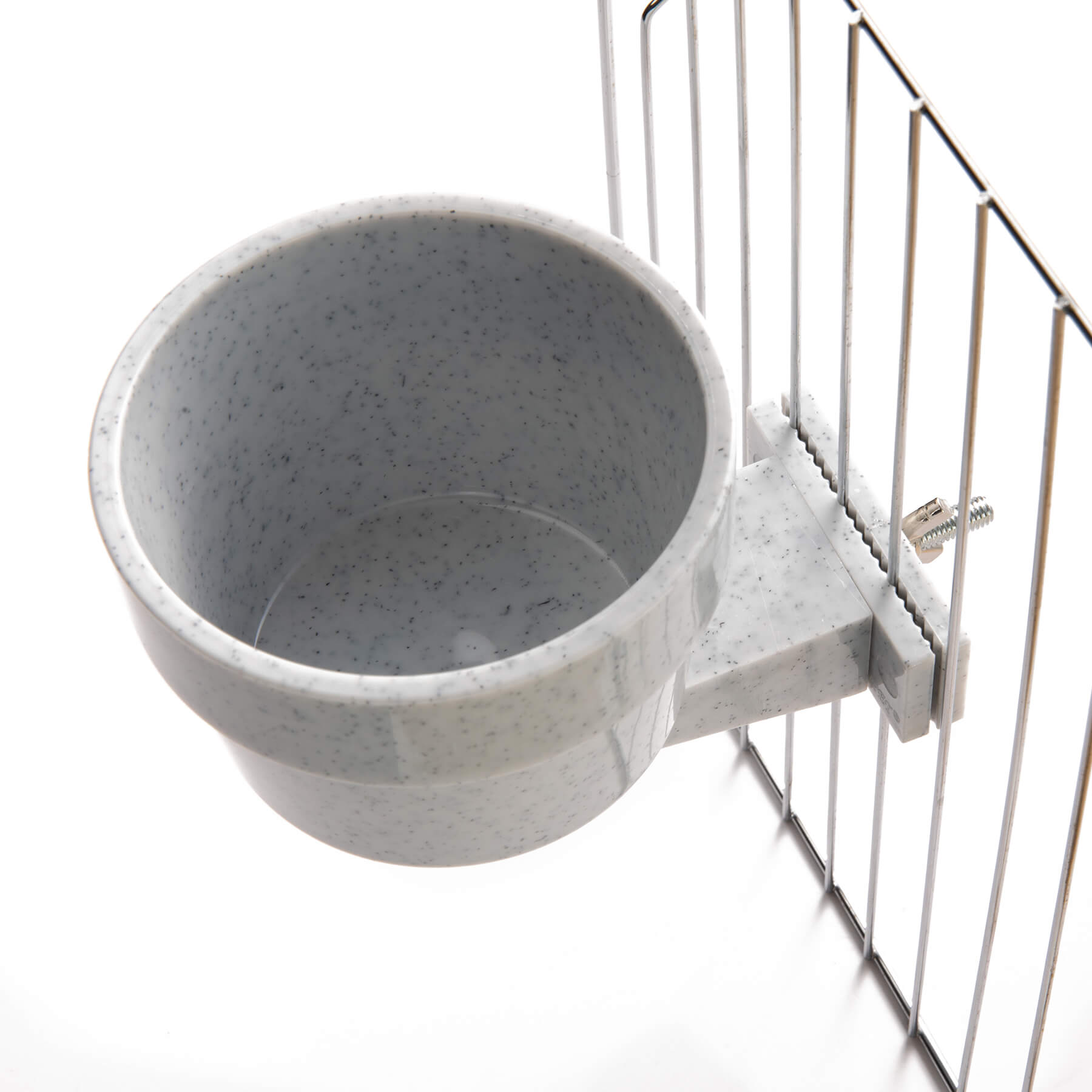Quick Locking Secure Parrot Food or Water Bowl - Small