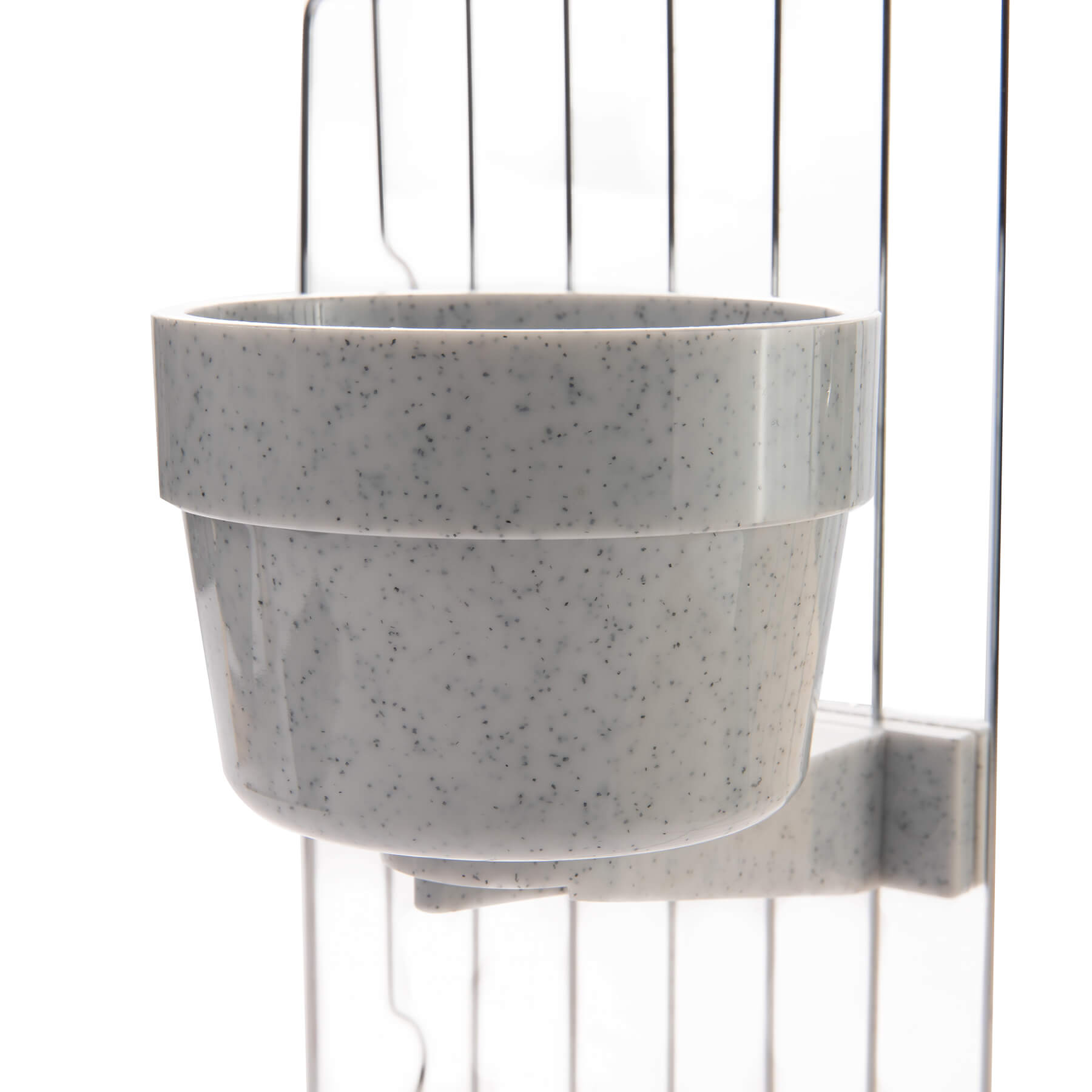 Quick Locking Parrot Food or Water Bowl - Small