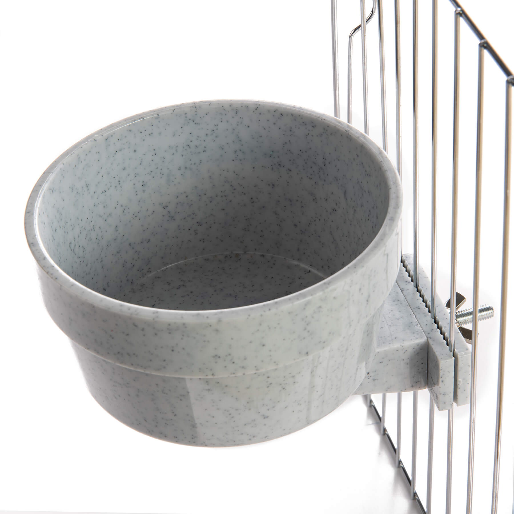Quick Locking Secure Parrot Food or Water Bowl - Large