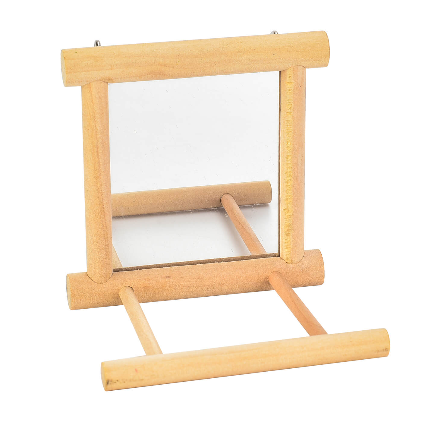 Mirror 'n' Perch Small Parrot Perch Toy