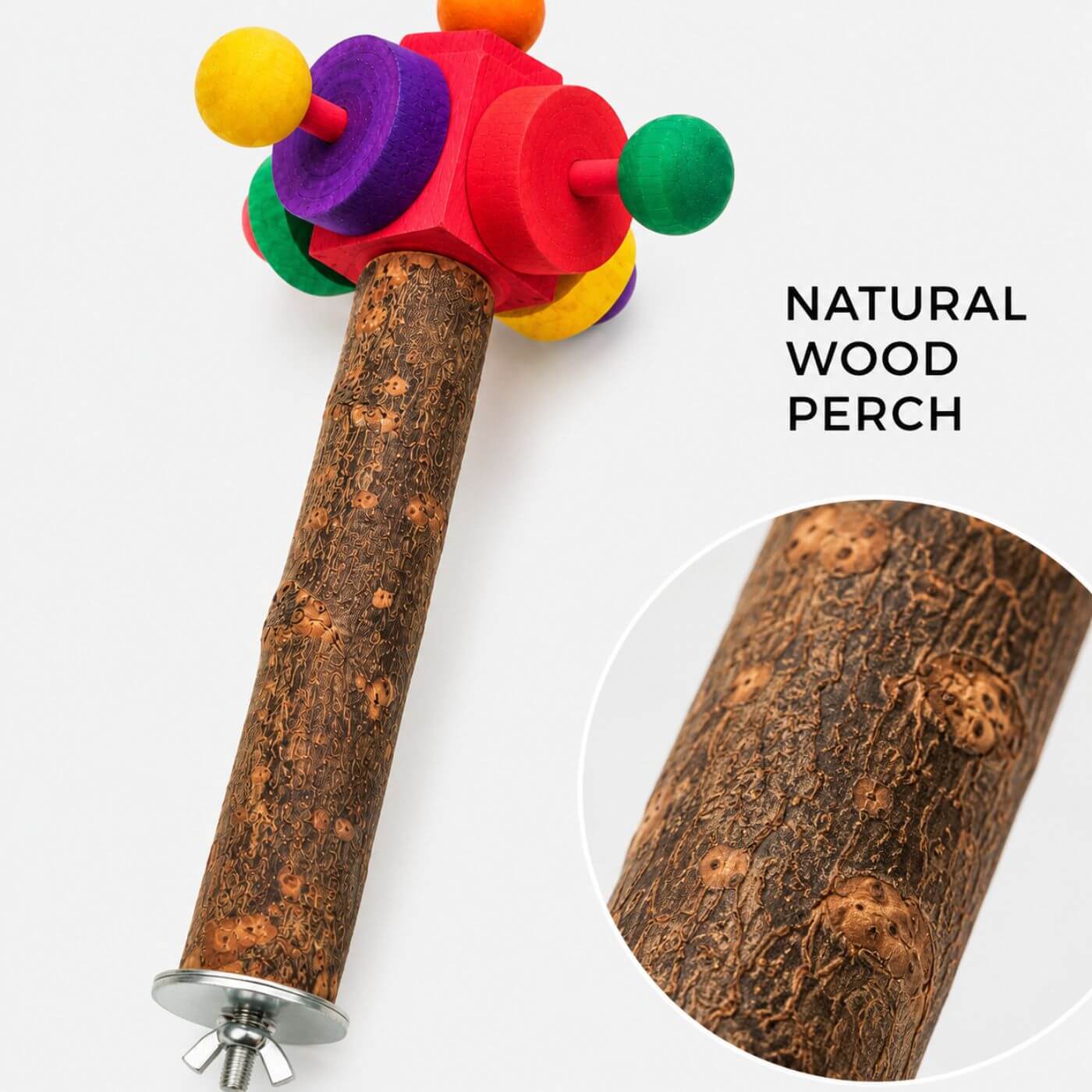 Active Play Parrot Perch Spinner