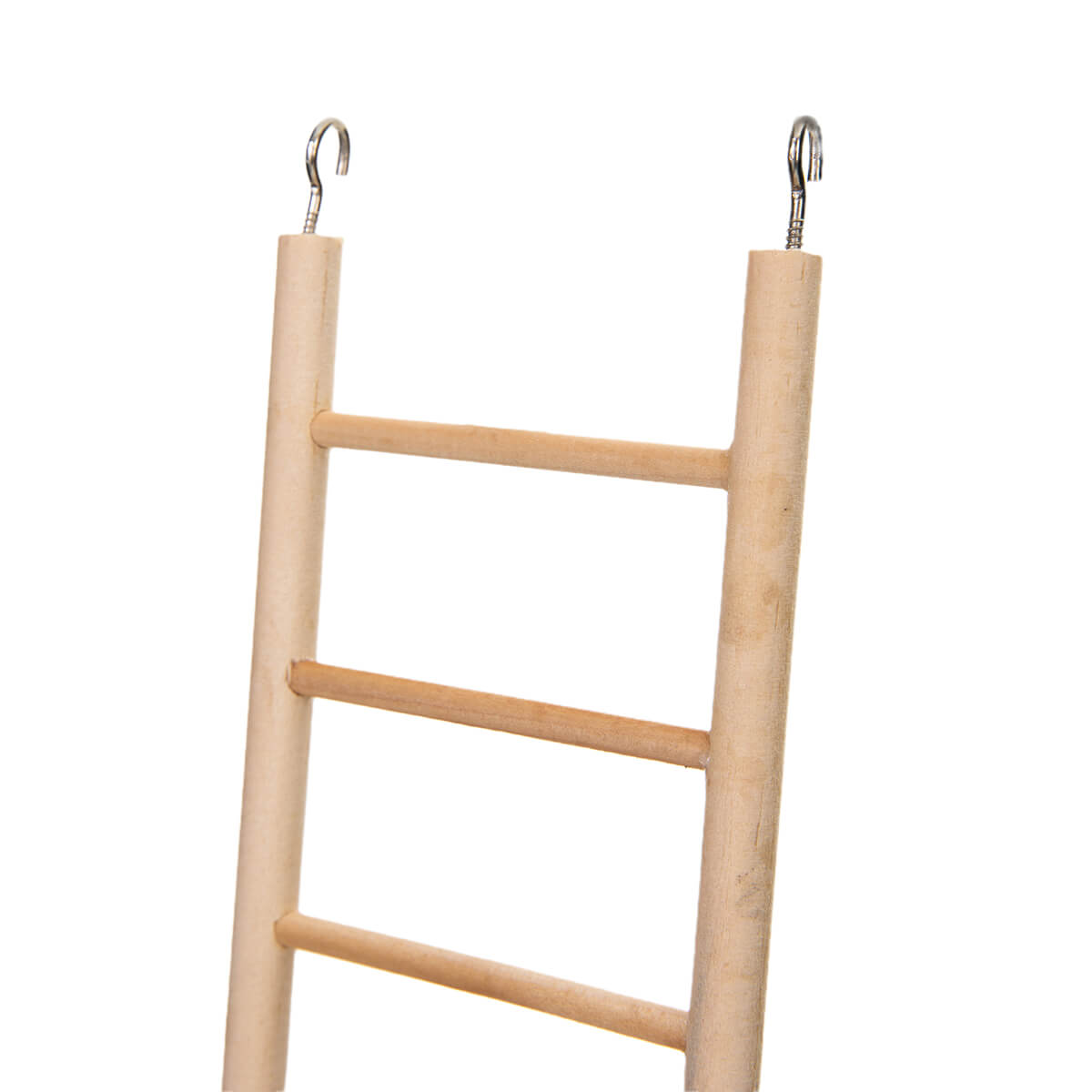 Wooden Bird Ladder Parrot Perch for Budgie, Cockatiel, Parakeet - 11 Steps