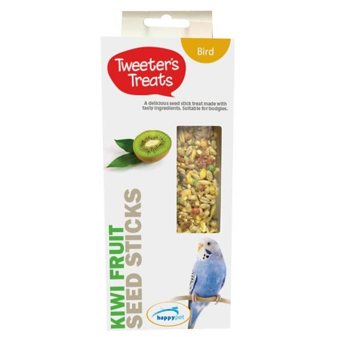 Tweeter's Seed Sticks Budgie Treat - Kiwi