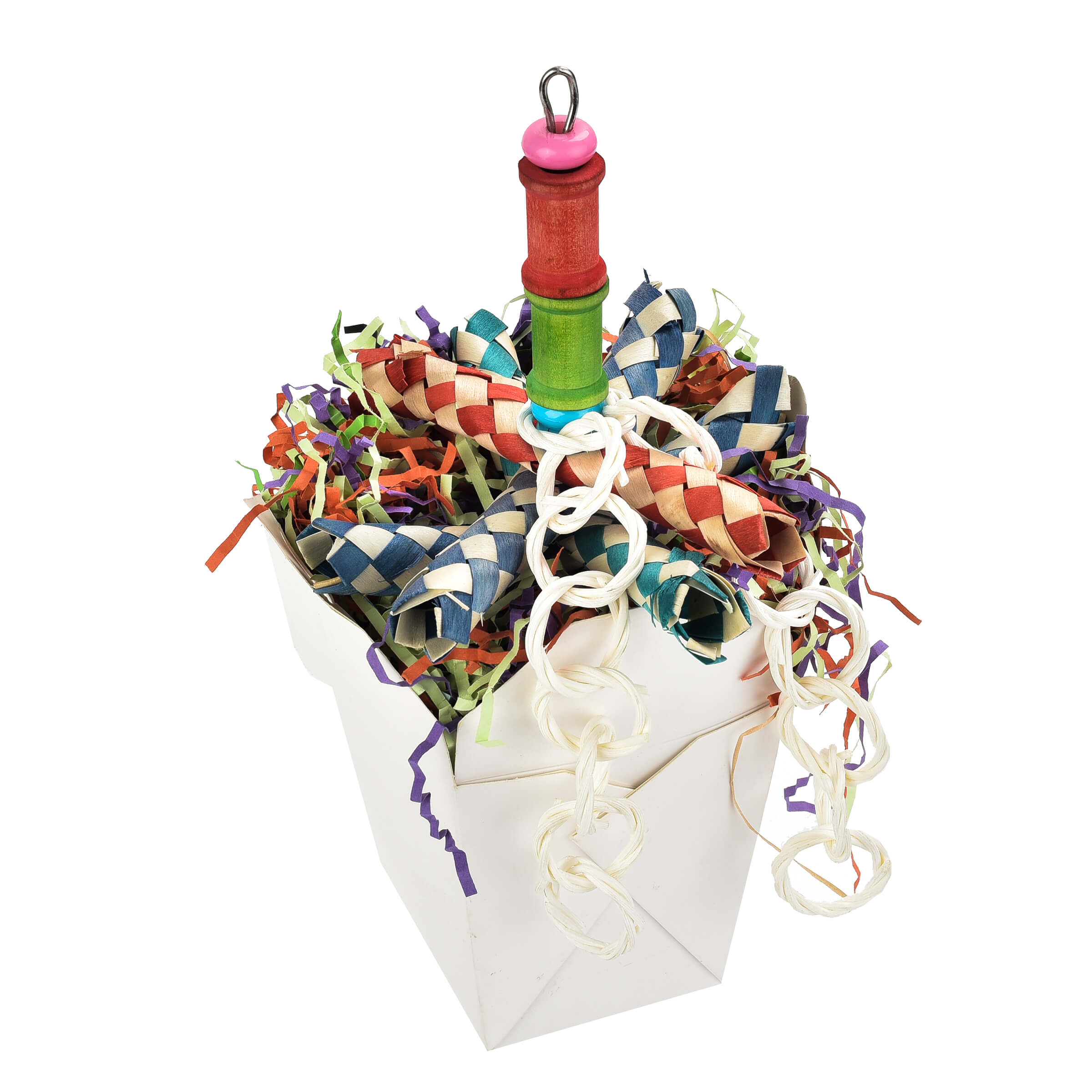 Movie Time Chewable Foraging Parrot Toy