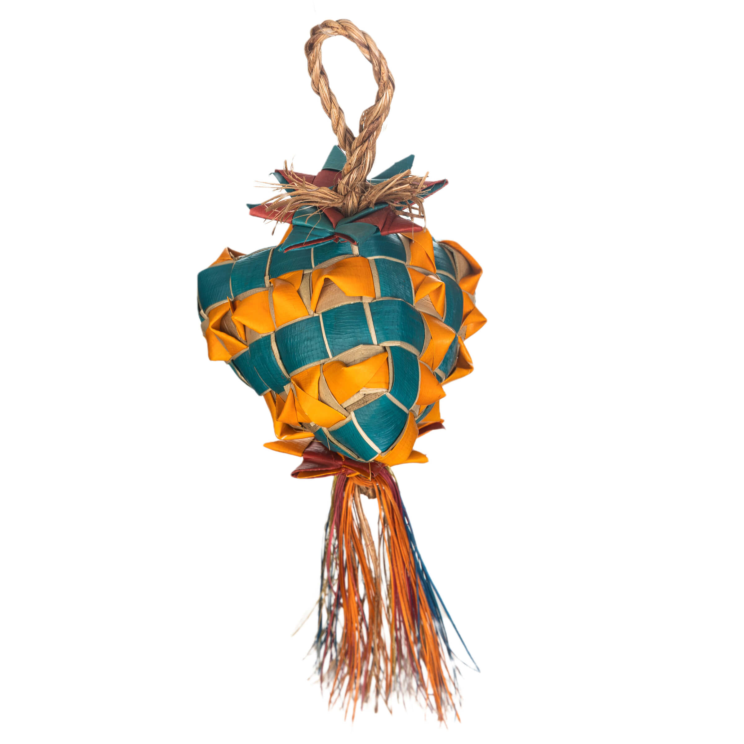 Parrot Essentials Blimp Natural Parrot Toy for Bird Cages