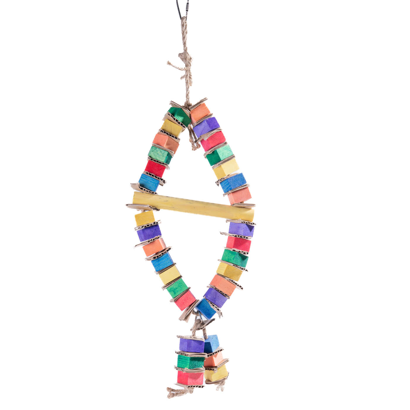 Stacks of Shredding Wood & Cardboard Pendant