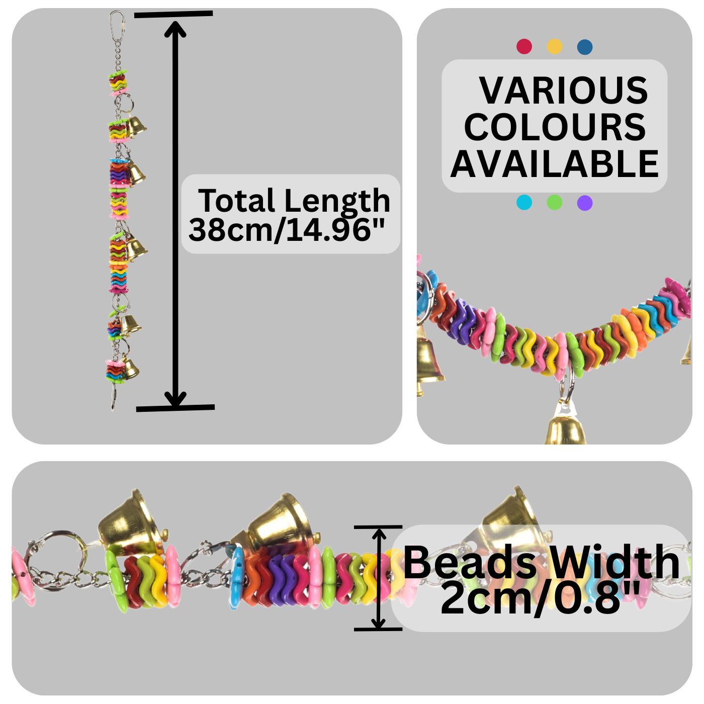 Acrylic & Bells Bridge Dimensions
