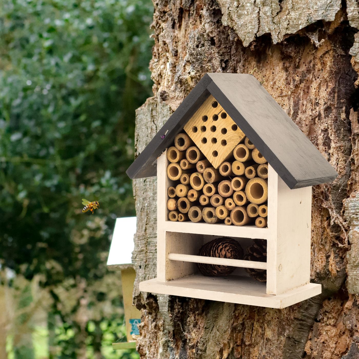 Decorative Wooden Bee & Insect Hotel