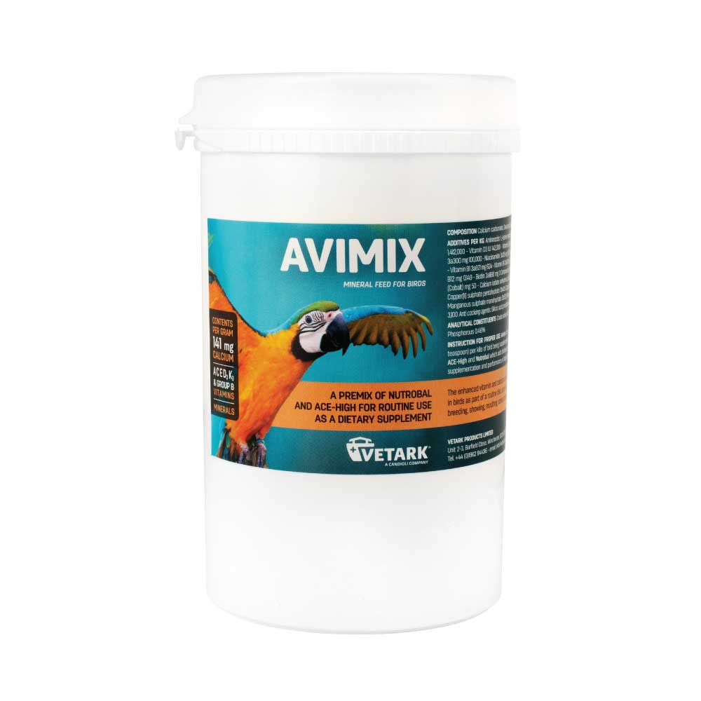 Vetark Avimix Powdered Vitamin & Mineral Parrot Supplement - 250g