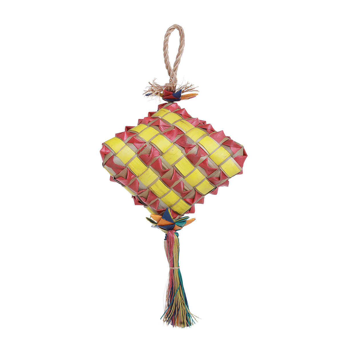 Parrot Essentials Blimp Natural Parrot Toy for Medium and Large Parrots