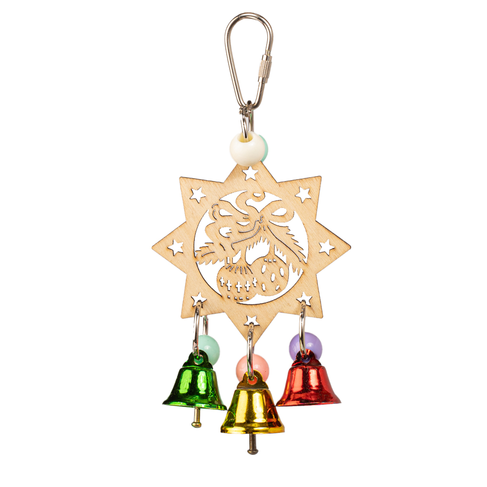 Trio Bell Star Budgie Budgie Toy