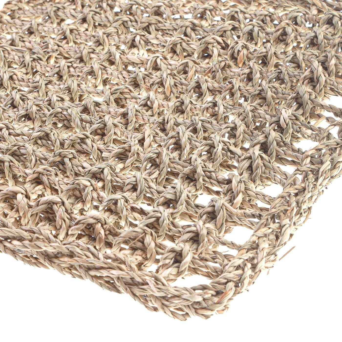 Seagrass Mat Parrot Toy Making Part Made from Natural Materials