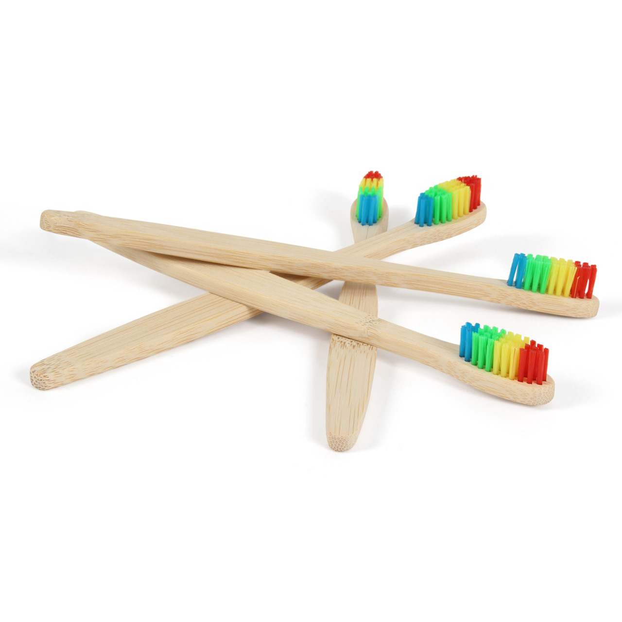 Natural Brush Foot Parrot Toy Pack of 4
