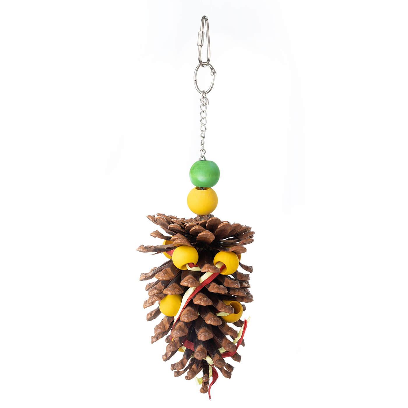 Christmas Pine Cone Foraging Natural Bird Toy