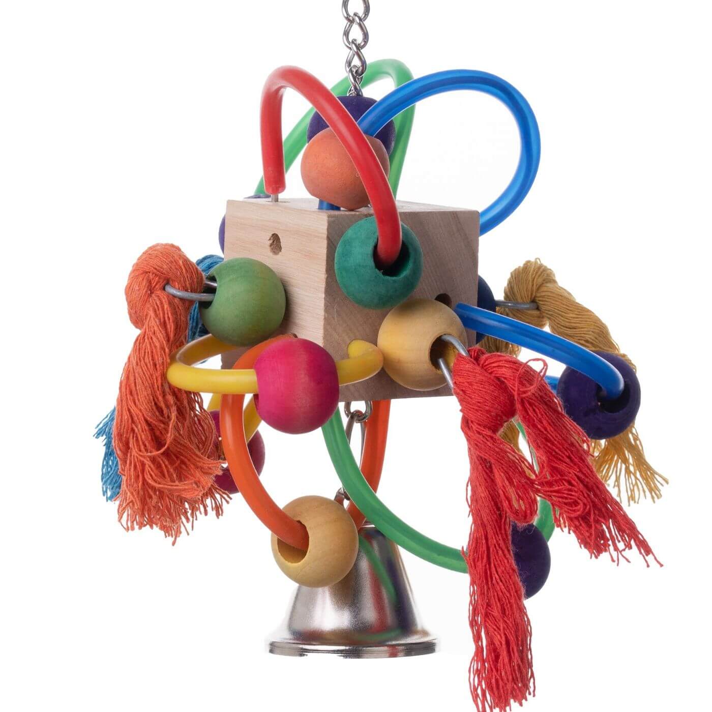 Preen & Play Orbits Parrot Toy for Bird Cages