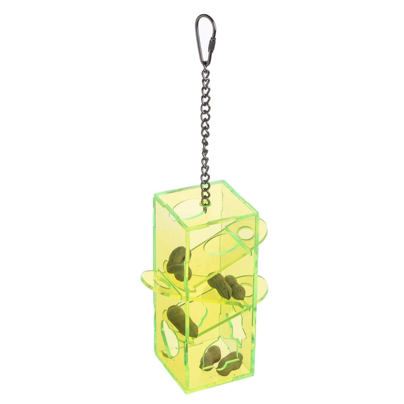 Slide 'n' Treat Colourful Foraging Toy Game for Bird Cages