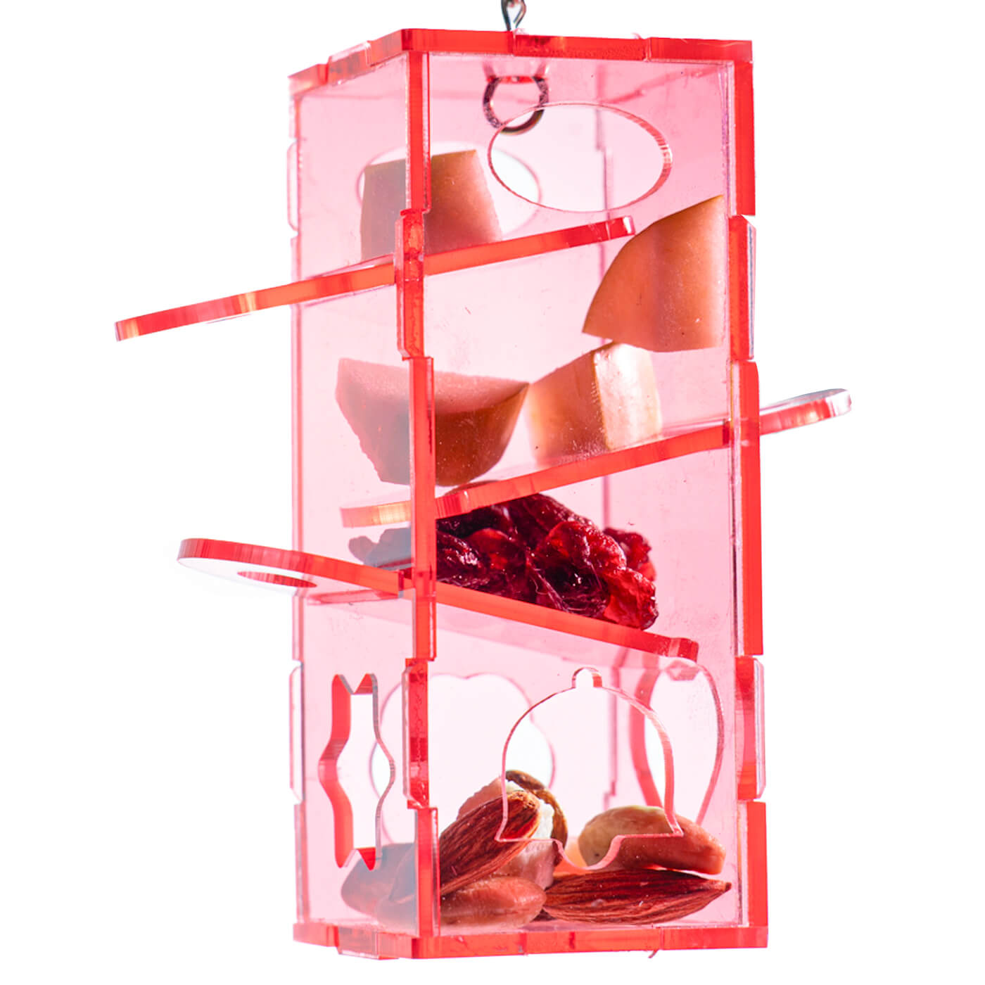 Red Slide 'n' Treat Colourful Foraging Game Filled with Treats