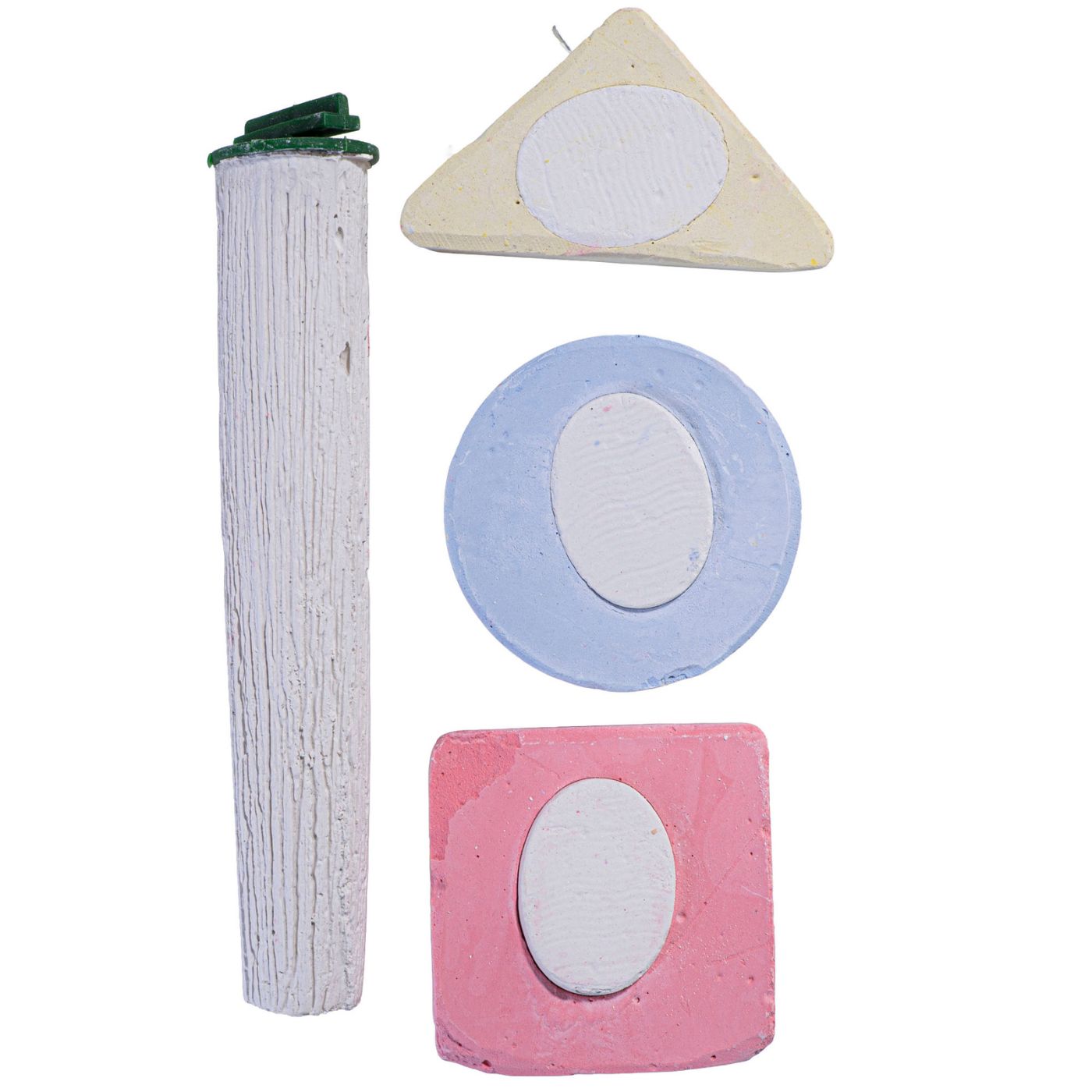 Mineral Pack for Parrots & Birds - Value Pack - 1 Perch and 3 Mineral Blocks