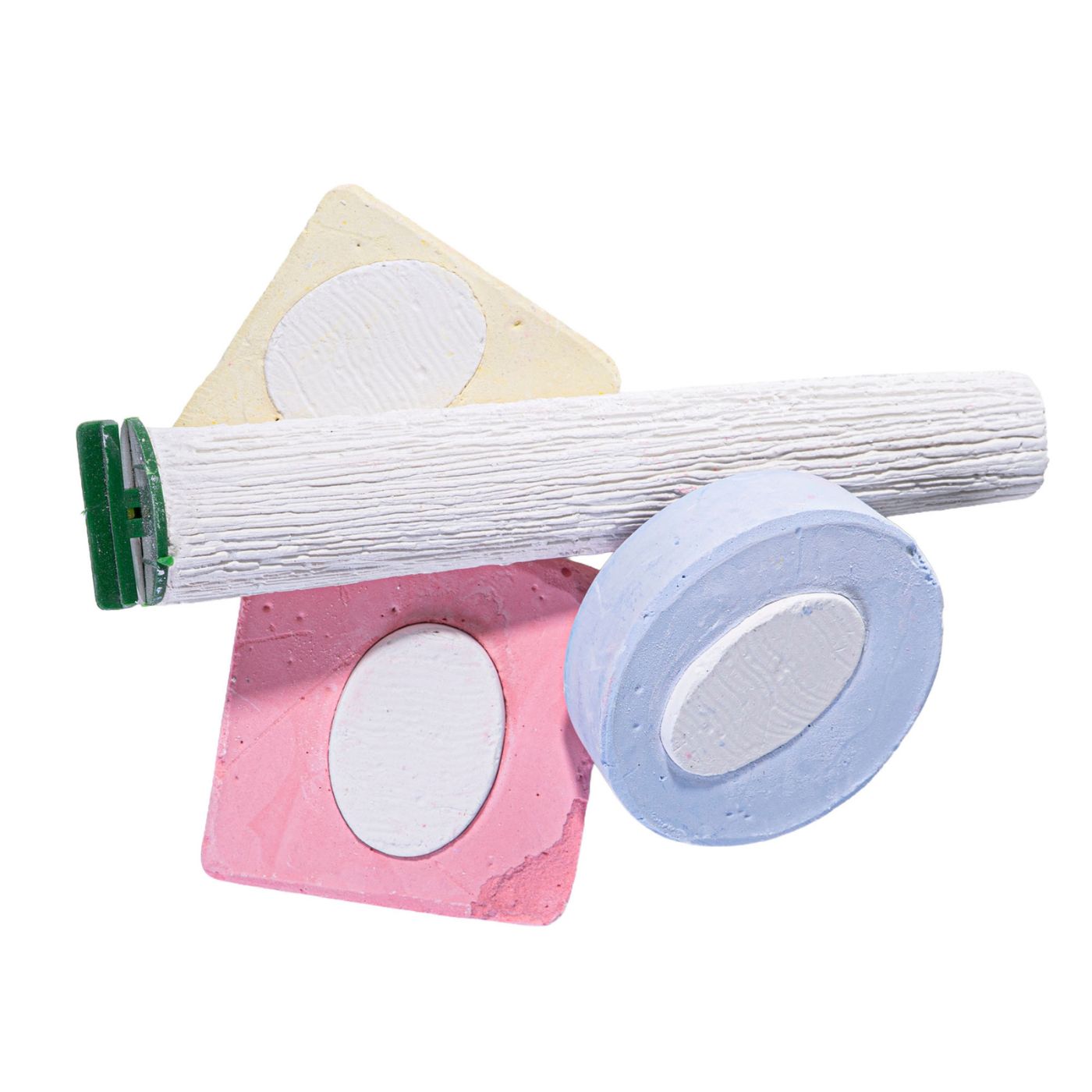 Mineral Pack for Parrots & Birds 3 Calcium Blocks and Edible Perch