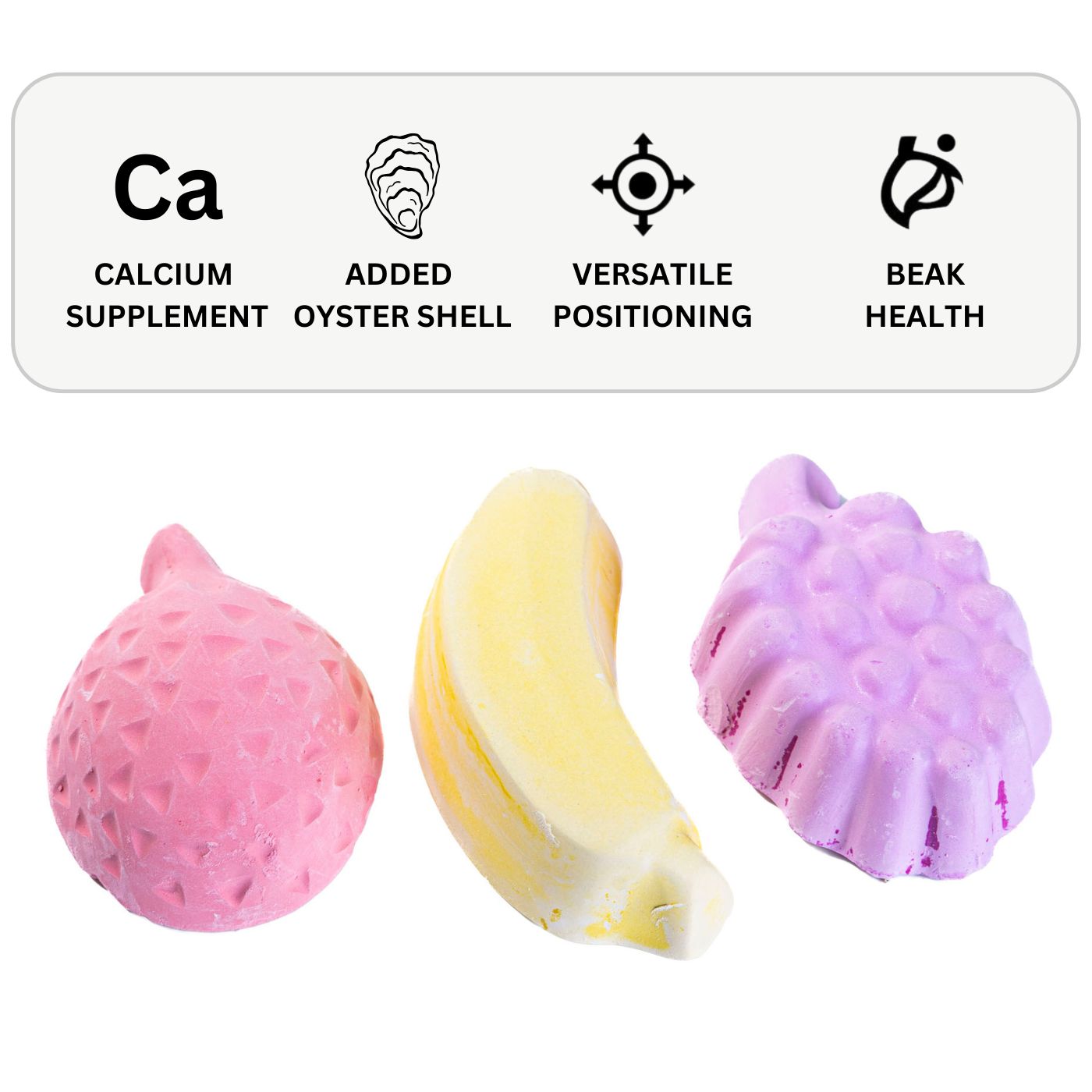 Fruity Mineral Blocks for Parrots & Pet Birds Benefits