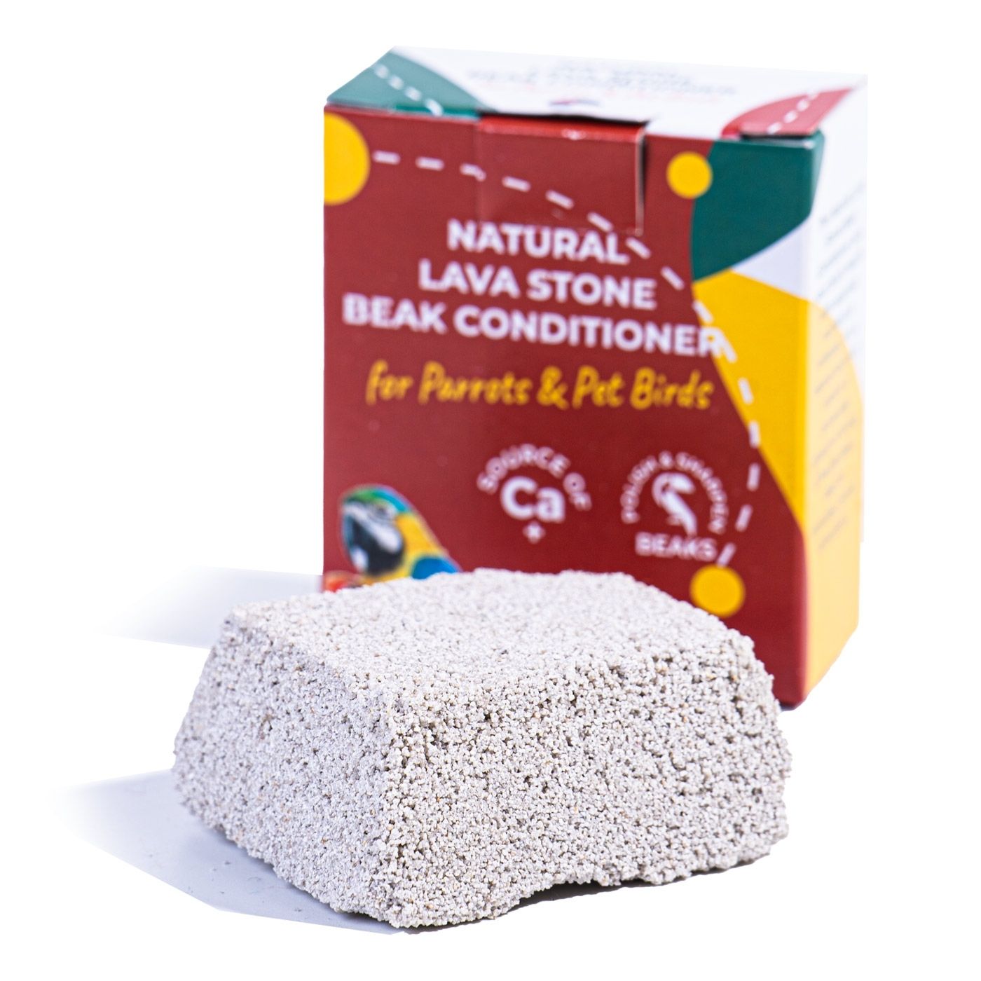 Parrot Essentials Natural Lava Beak Care Stone