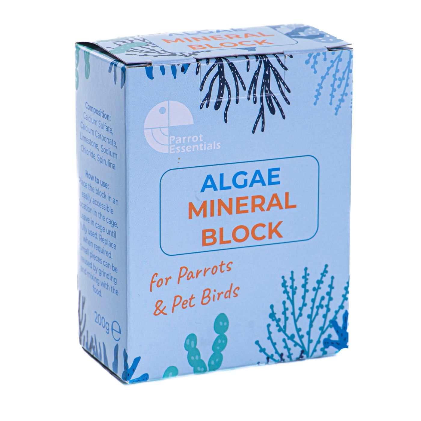 Algae Mineral Block Parrot Supplement