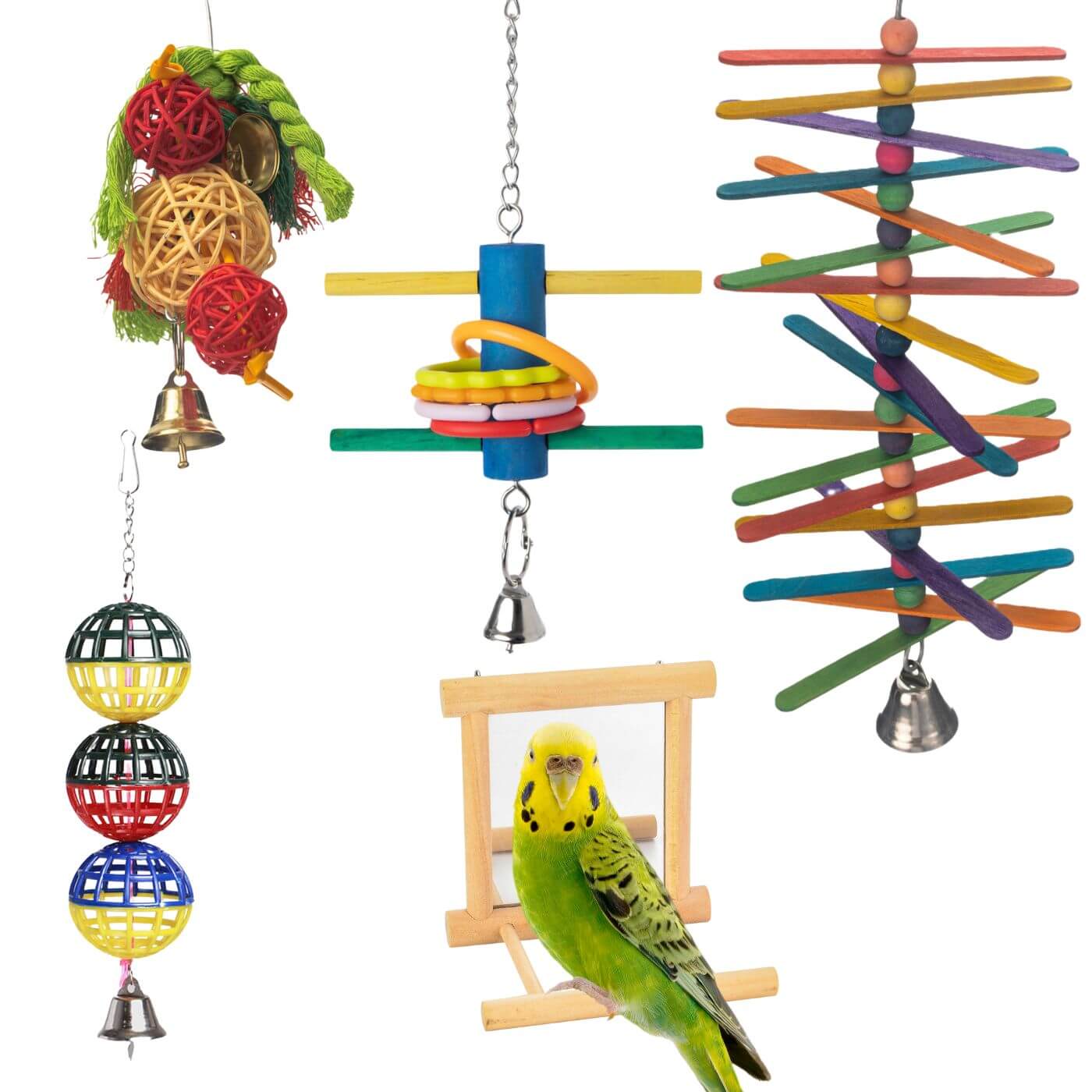 1950年代 BUDGIE TOY(バッジートイ) イギリス Budgie Toys Value Bundle by Parrot Essentials