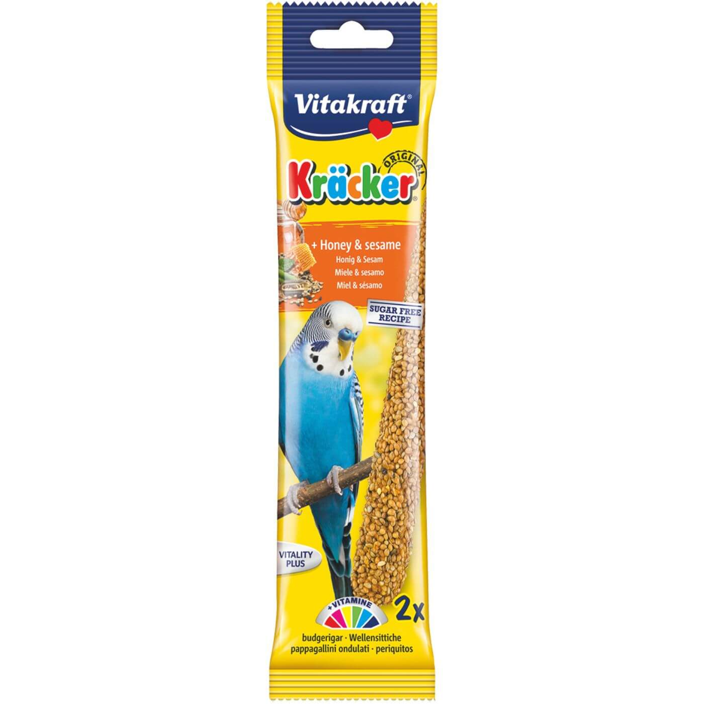 Vitakraft Budgie Treat Sticks Honey & Sesame