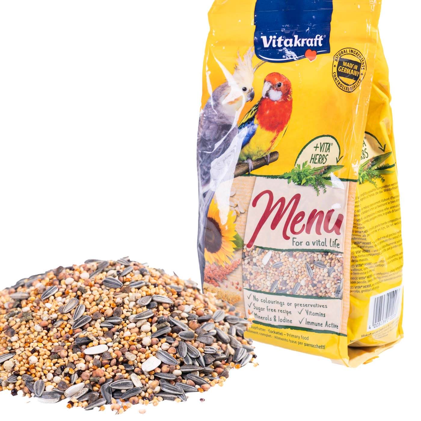 Vitakraft Menu Premium Cockatiel Seed Food