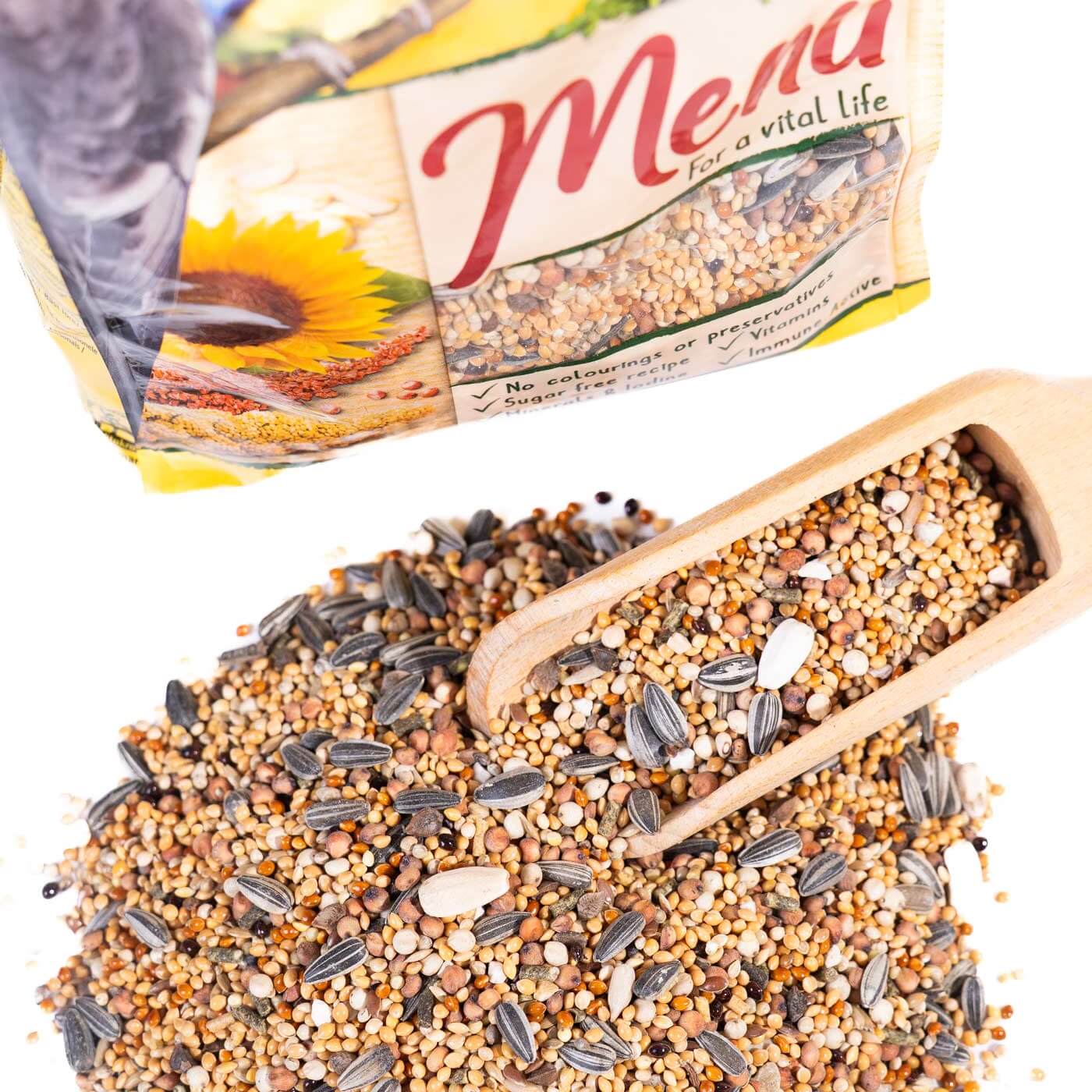 Vitakraft Menu Premium Parakeet Seed Food with Vita Herbs