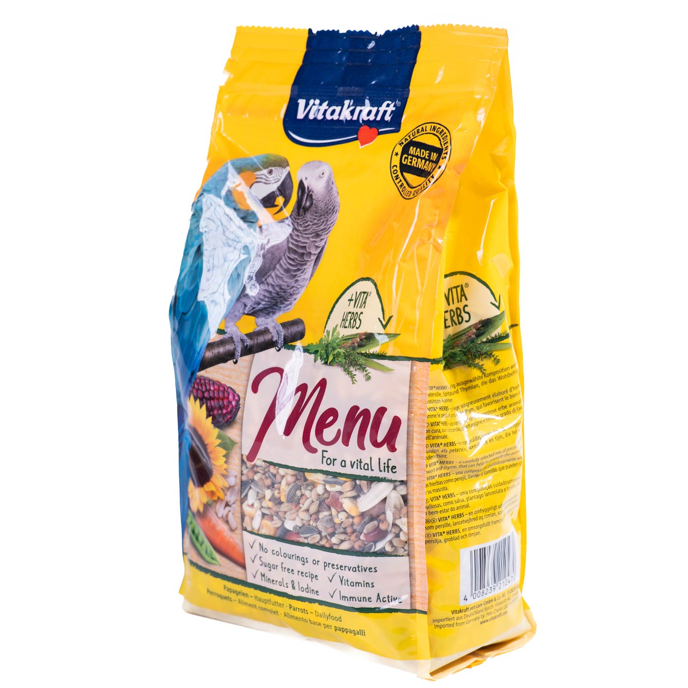 Vitakraft Menu Premium Parrot Seed Food Vitakraft Menu Premium Parrot Seed Food