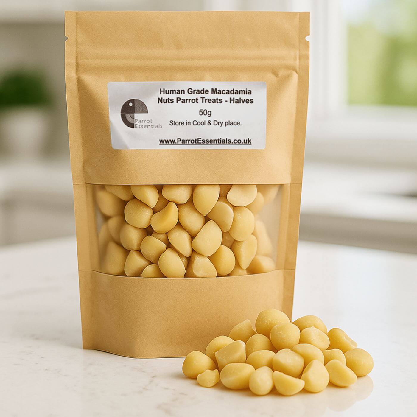 Human Grade Macadamia Nuts - 50g