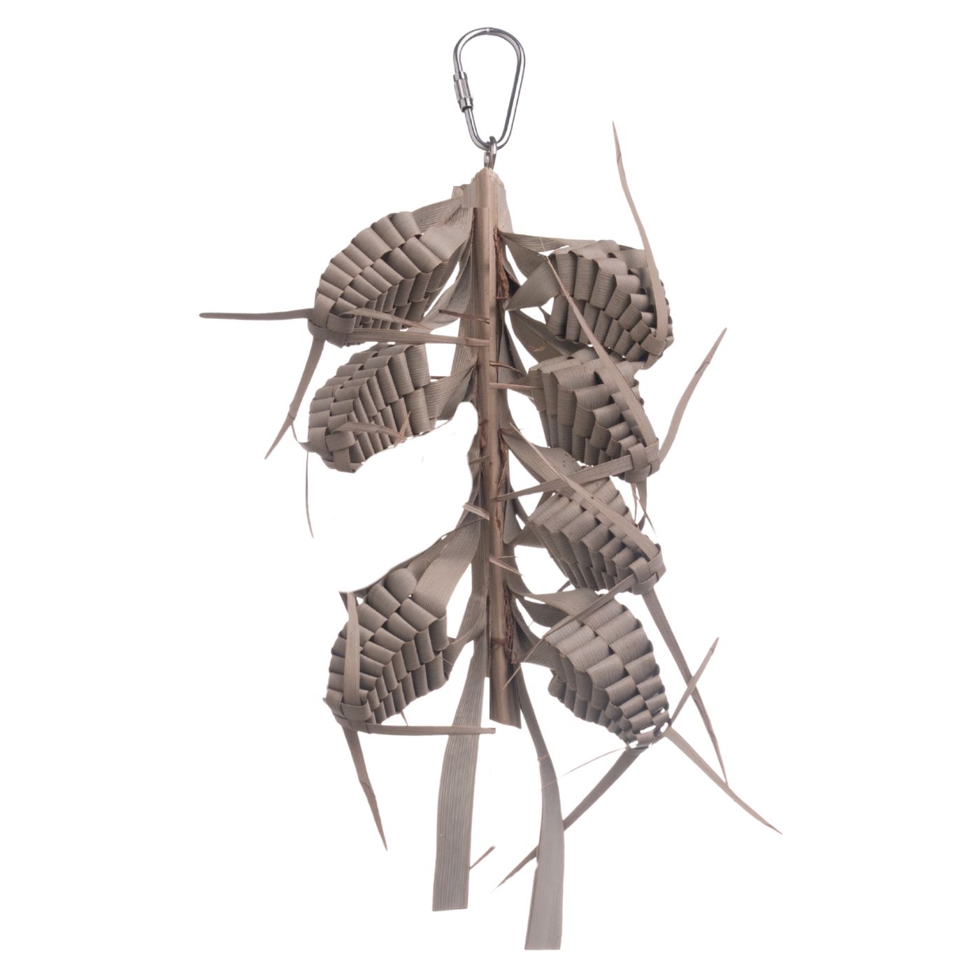 Palm Twist Chew & Shred Toy Natural Fun for Parrots with 7 Branches