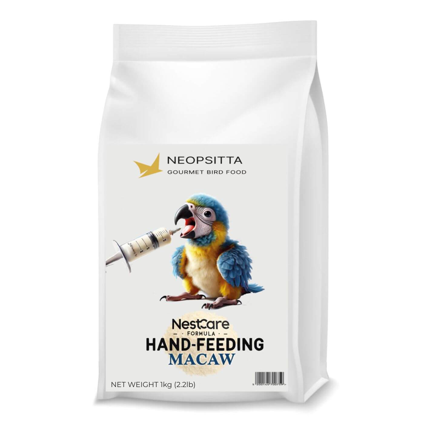 Askio Nature Nest Care Bird Hand Rearing Formula for Macaws - 1Kg