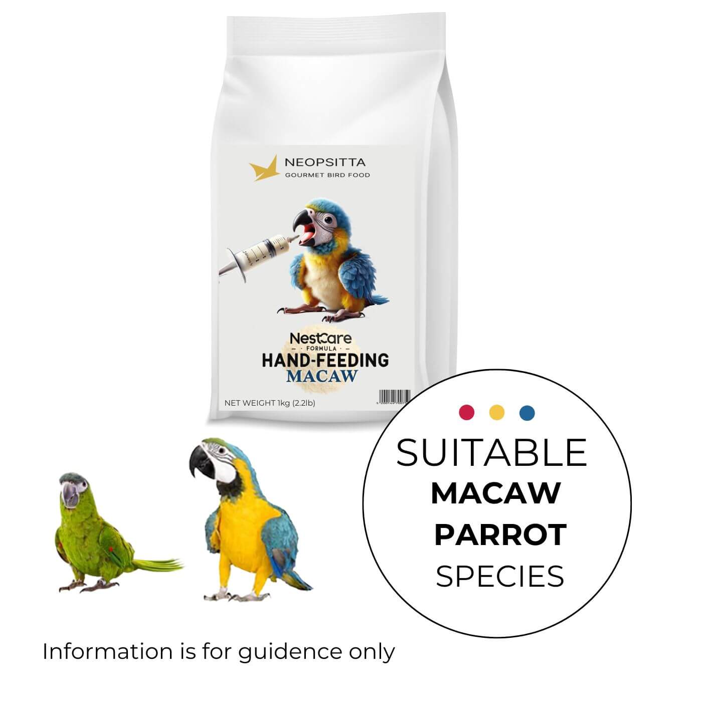Askio Nature Nest Care Bird Hand Rearing Formula for All Pet Parrots