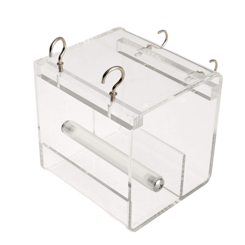 Bird Cage - No Mess Bird Feeder for Bird Cages with Hooks Bird Cage - No Mess Bird Feeder for Bird Cages with Hooks
