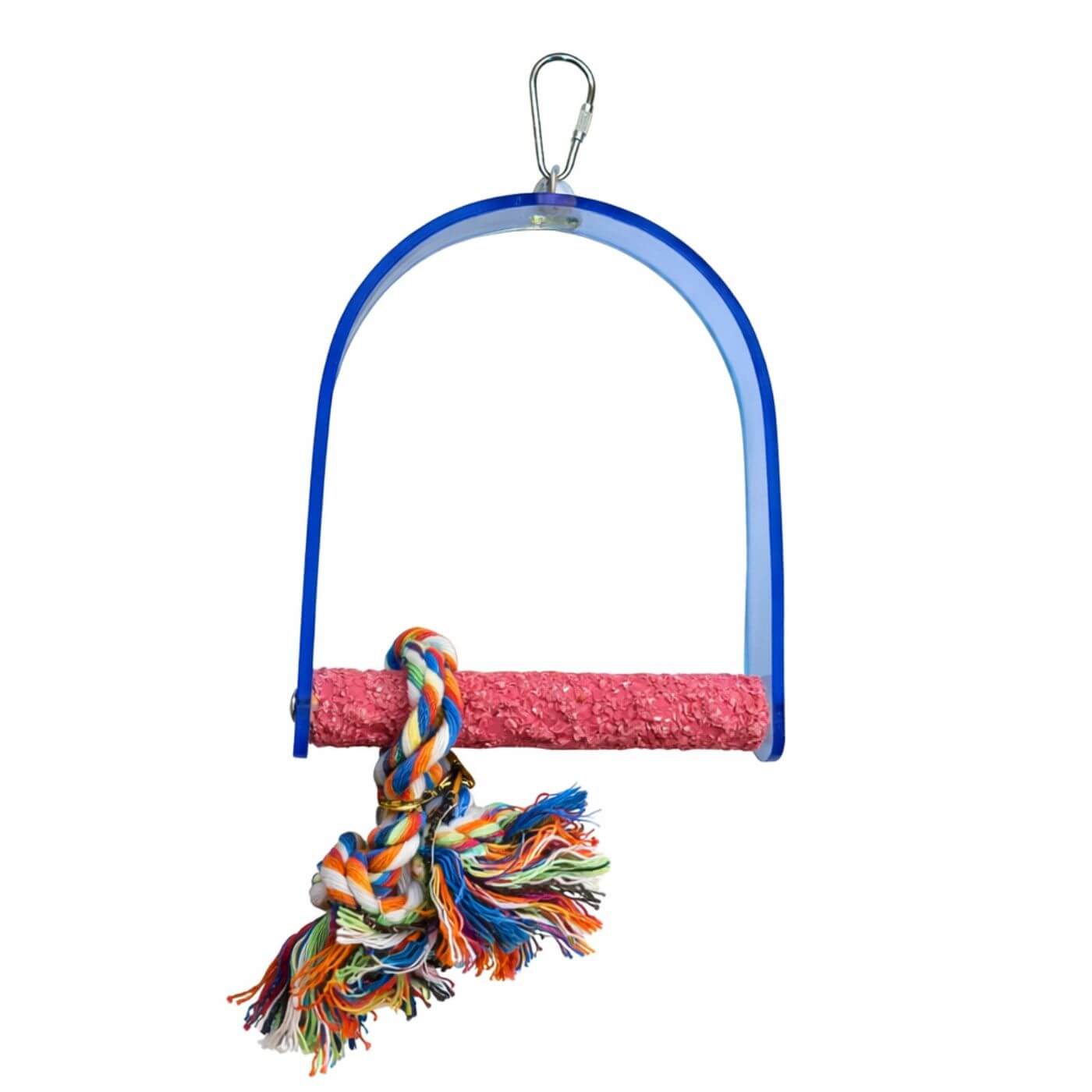 Sanded Nail Trimming Arch Swing Parrot Perch – Small