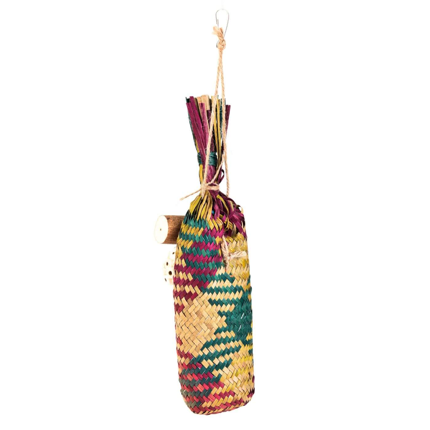 Vanilla Grass Pinata Natural Foraging Toy for Pet Birds